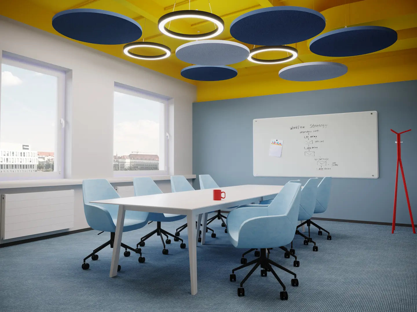 Dot AIR - Acoustic suspended ceiling panel
