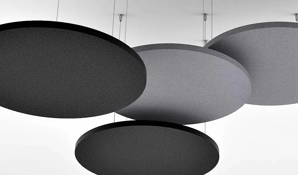 Acoustic suede soft wall panels close up - Decormania UK