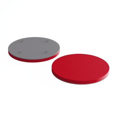 Dot L - GLASS - Acoustic Wall Panel by Fluffo - Premium Glass Acoustic Panel for Soundproofing and Style