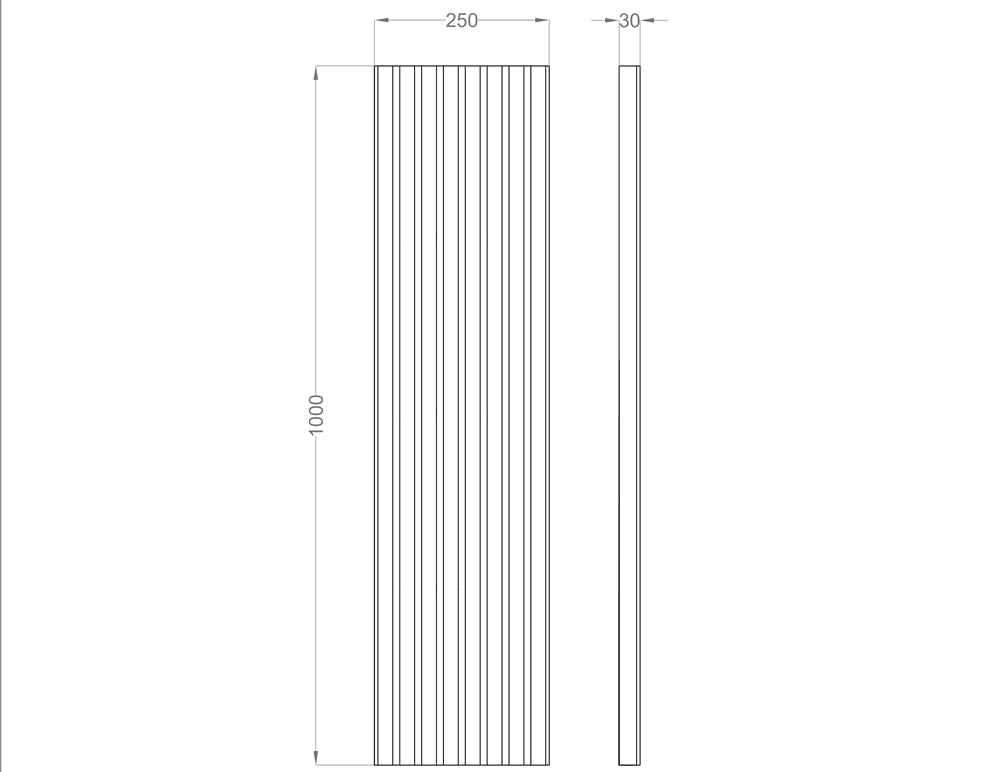3D Wall Panels - Gand RIFT Soft Acoustic Wall Panel