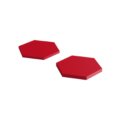 Hexa M - FIRE-RESIST - Acoustic Wall Panel-DecorMania