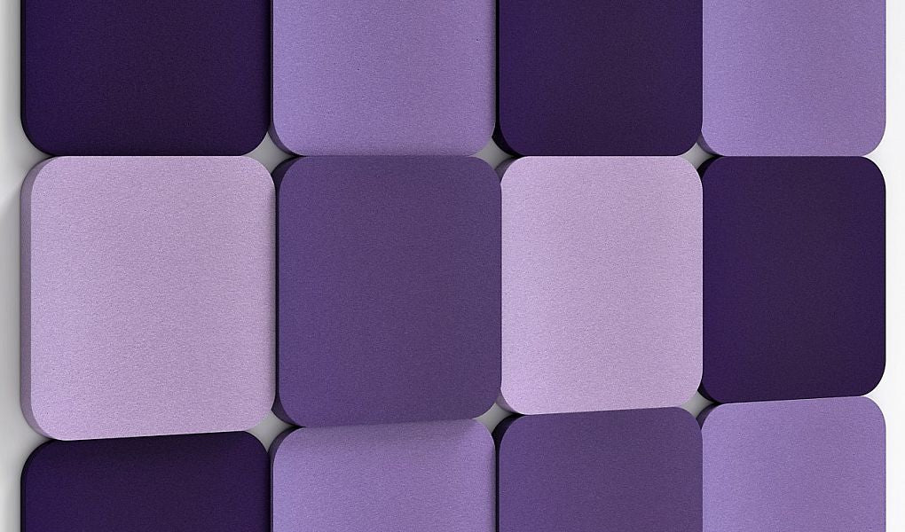 3D Wall Panels - TELE L Soft Acoustic Wall Panel