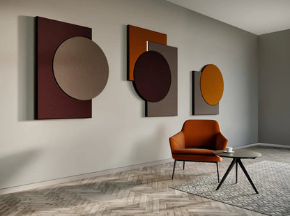 Acoustic Wall Art Panels CLASSIC 1 in cozy interior Decormania UK