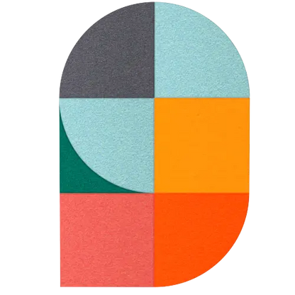Acoustic Wall Art Panels FAN 1 energy swatch on white background Decormania UK