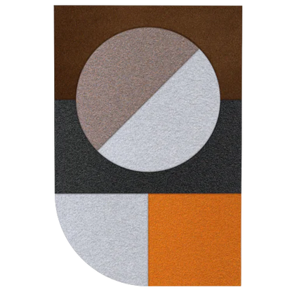 Acoustic Wall Art Panels FAN 3 ore swatch on white background Decormania UK