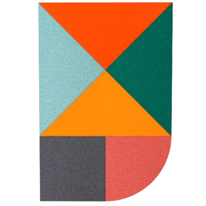 Acoustic Wall Art Panels FAN 4 energy swatch on white background Decormania UK