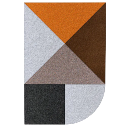 Acoustic Wall Art Panels FAN 4 ore on white background Decormania UK