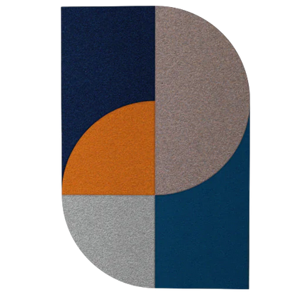 Acoustic Wall Art Panels FAN 5 beetle swatch on white background Decormania UK