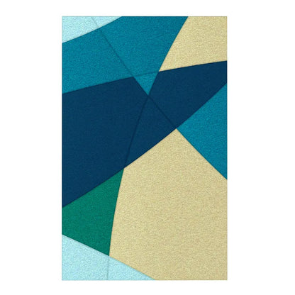 Acoustic Wall Art Panels FUSION 3 ocean swatch on white backgruond DecorMania UK
