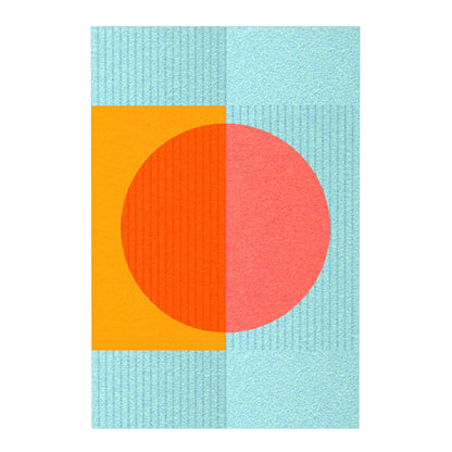 Acoustic Wall Art Panels RING 1 energy swatch on white background Decormania UK 