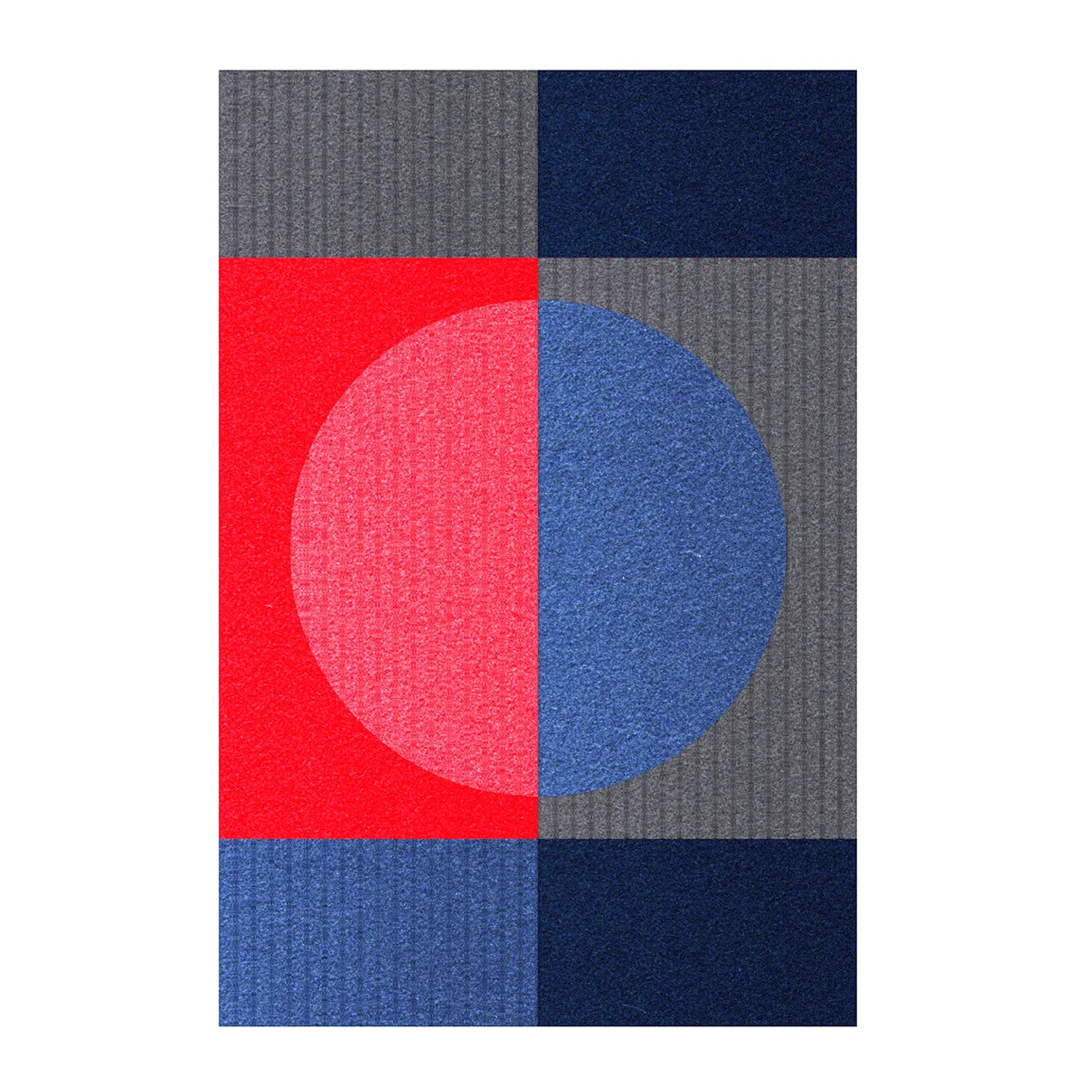 Acoustic Wall Art Panels RING 1 lava swatch on white background Decormania UK 