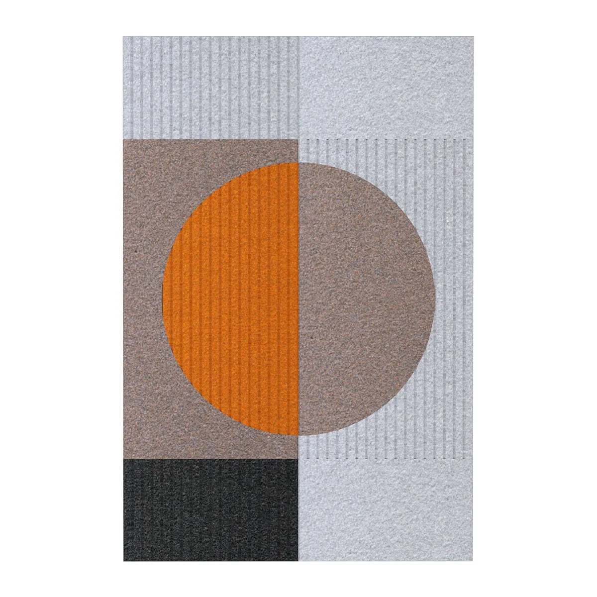 Acoustic Wall Art Panels RING 1 ore swatch on white background Decormania UK 