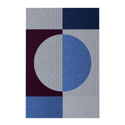 Acoustic Wall Art Panels RING 1 plum swatch on white background Decormania UK 