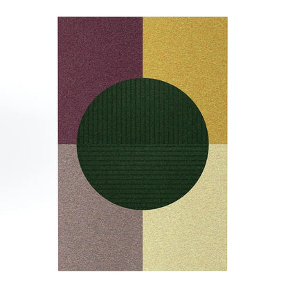 Acoustic Wall Art Panels RING 5 fig swatch on white background Decormania UK 
