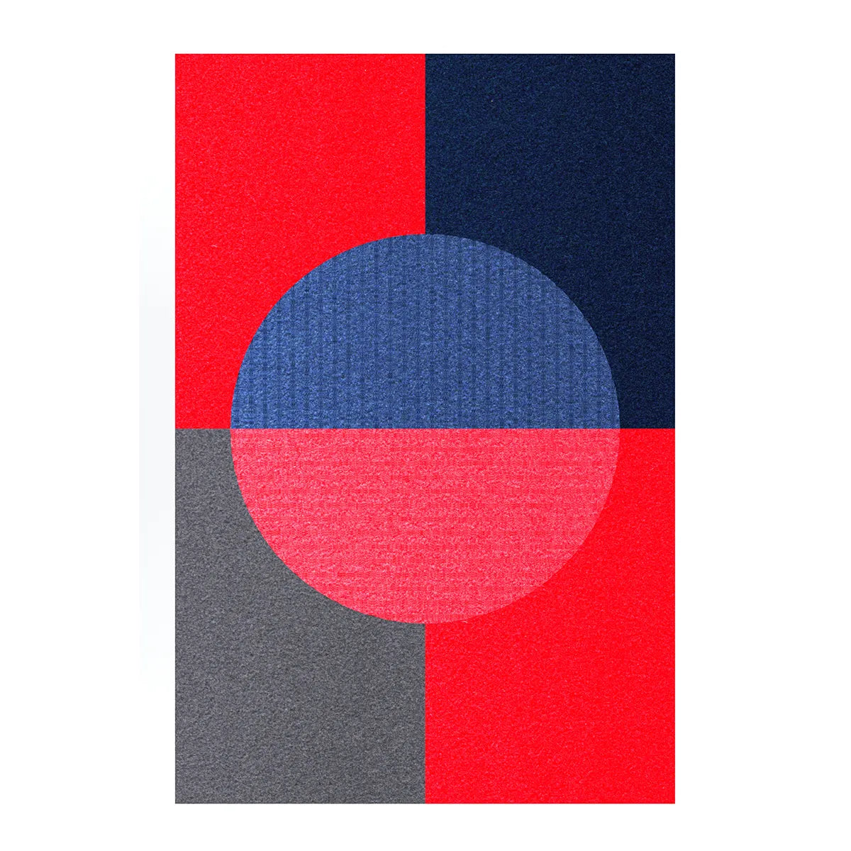 Acoustic Wall Art Panels RING 5 lava swatch on white background Decormania UK 