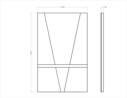 Acoustic Wall Art Panels SAIL 4 dimensions Decormania UK