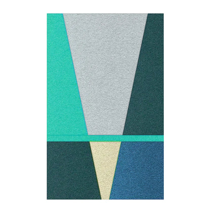 Acoustic Wall Art Panels SAIL 4 Decormania UK ocean swatch on white background