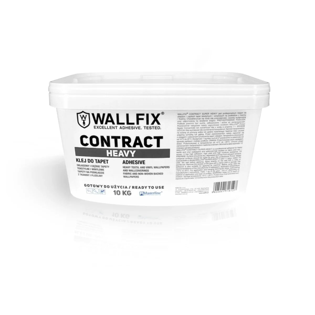 Wallfix Wallpaper Glue Fluffo Adhesive Accessory on white background Fluffo uk