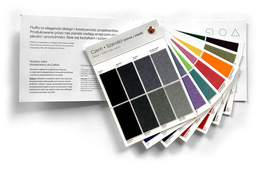 Fluffo colour chart