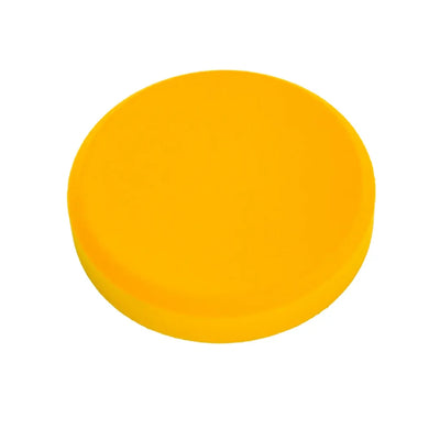 Fluffo Canola acoustic panel colour sample showing its suede-like textured finish