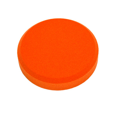 Fluffo Carrot acoustic panel colour sample showing its suede-like textured finish