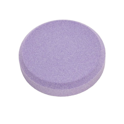 Fluffo Lilac acoustic panel colour sample showing its suede-like textured finish