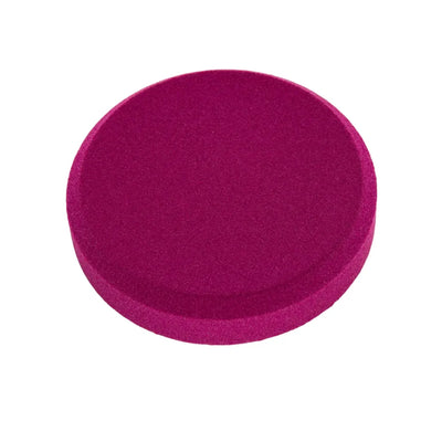 Fluffo Ruby acoustic panel colour sample showing its suede-like textured finish