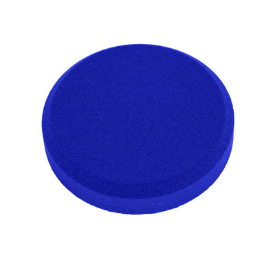 Fluffo Sapphire acoustic panel colour sample showing its suede-like textured finish