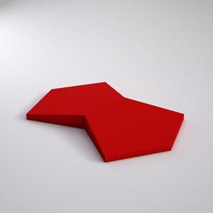 3D Fluffo wall panel Sample-DecorMania
